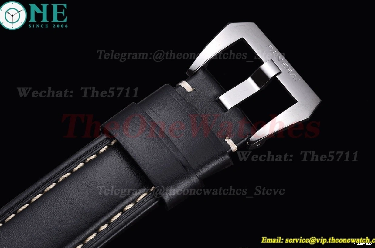 44mm Black SS Luminor LE TTF Marina P9010 PAM732 Dial 0512